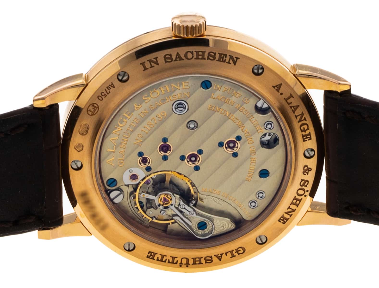 A. Lange and Sohne Saxonia 219.032 A. Lange and Sohne Saxonia 219.032